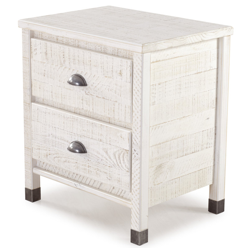 Greyleigh™ Bedias 2 Drawer Nightstand & Reviews Wayfair